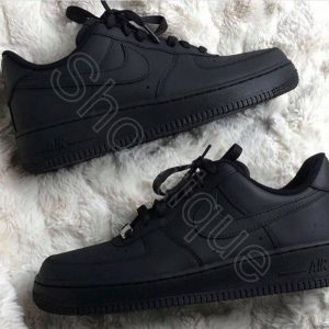 Rumble AF 1 Low Black Sneakers
